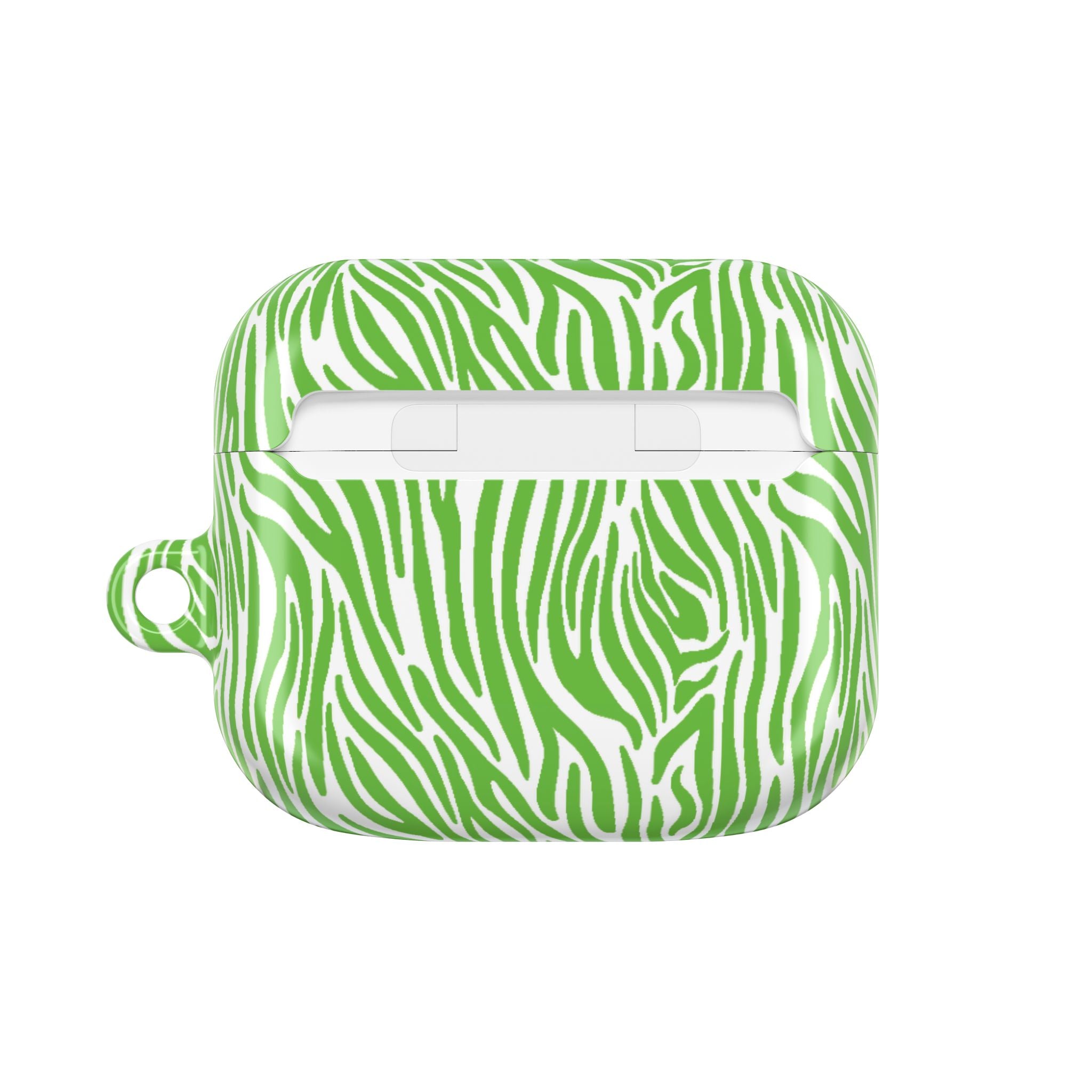 Green Zebra AirPod Cases