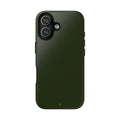 Olive Green Tough Phone Case for iPhone, Galaxy and Google Pixel