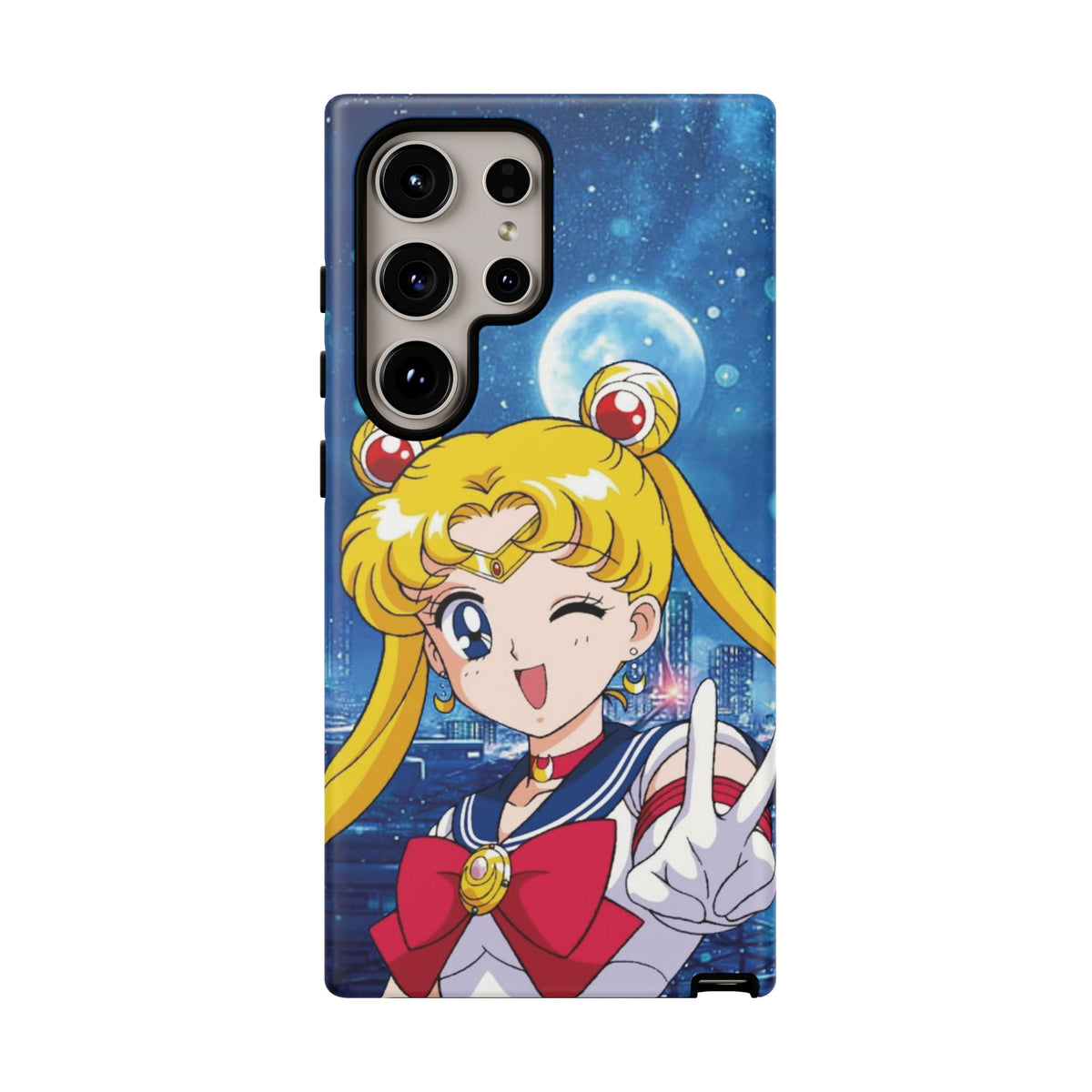 Blue S Moon Tough Case for iPhone, Galaxy, or Google Pixel