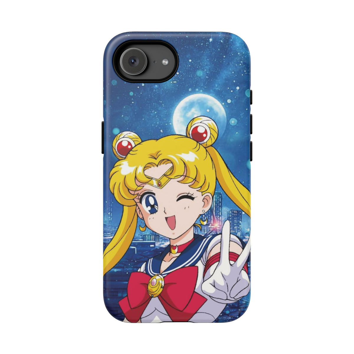 Blue S Moon Tough Case for iPhone, Galaxy, or Google Pixel