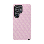 Pink 'LOVE' Pattern Tough Phone Case