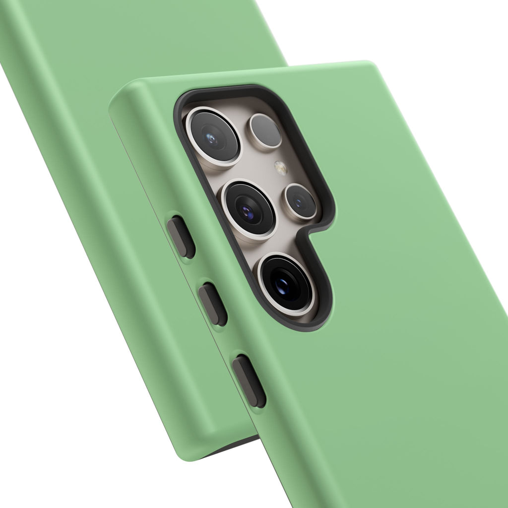 Mint Green Tough Phone Case for iPhone, Galaxy, or Google Pixel