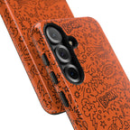 Wow Orange Tough Case for iPhone, Galaxy, or Google Pixel