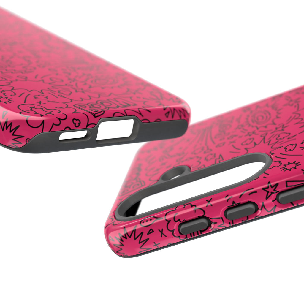 Boom Wow Tough Case for iPhone, Galaxy, or Google Pixel