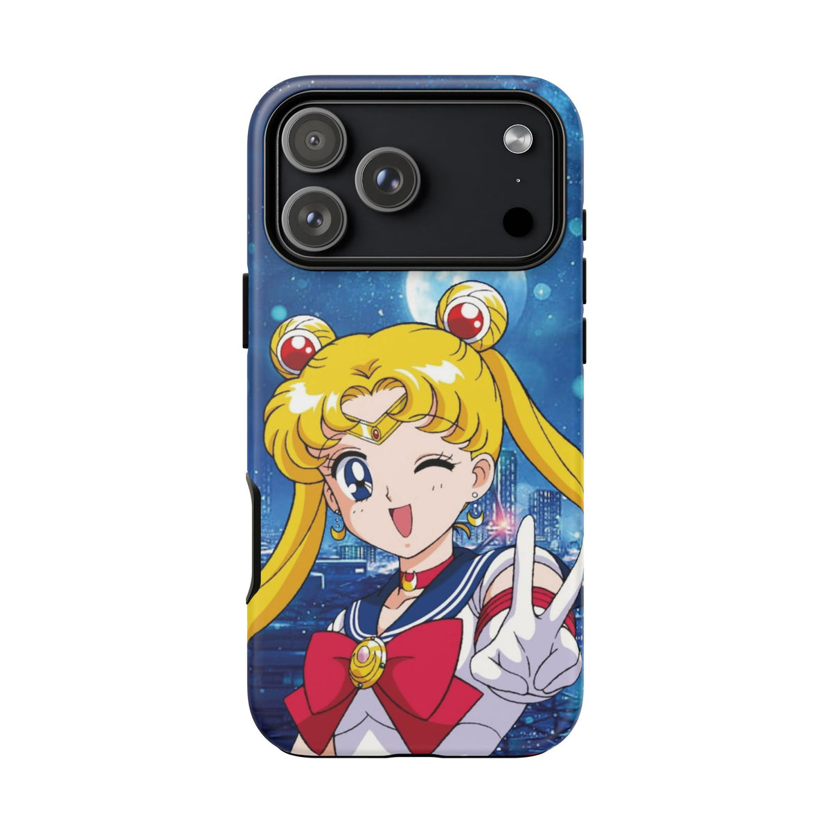 Blue S Moon Tough Case for iPhone, Galaxy, or Google Pixel