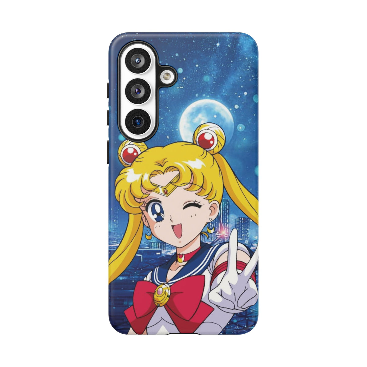 Blue S Moon Tough Case for iPhone, Galaxy, or Google Pixel