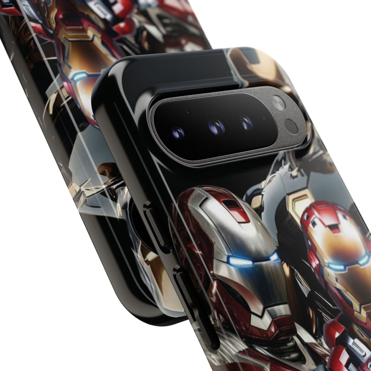 Iron Man Tough Phone Case for iPhone, Galaxy, or Google Pixel