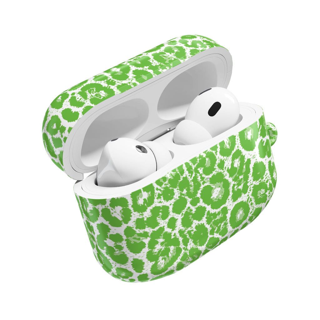 Green Leopard AirPod Cases