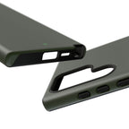 Olive Green Tough Phone Case for iPhone, Galaxy and Google Pixel
