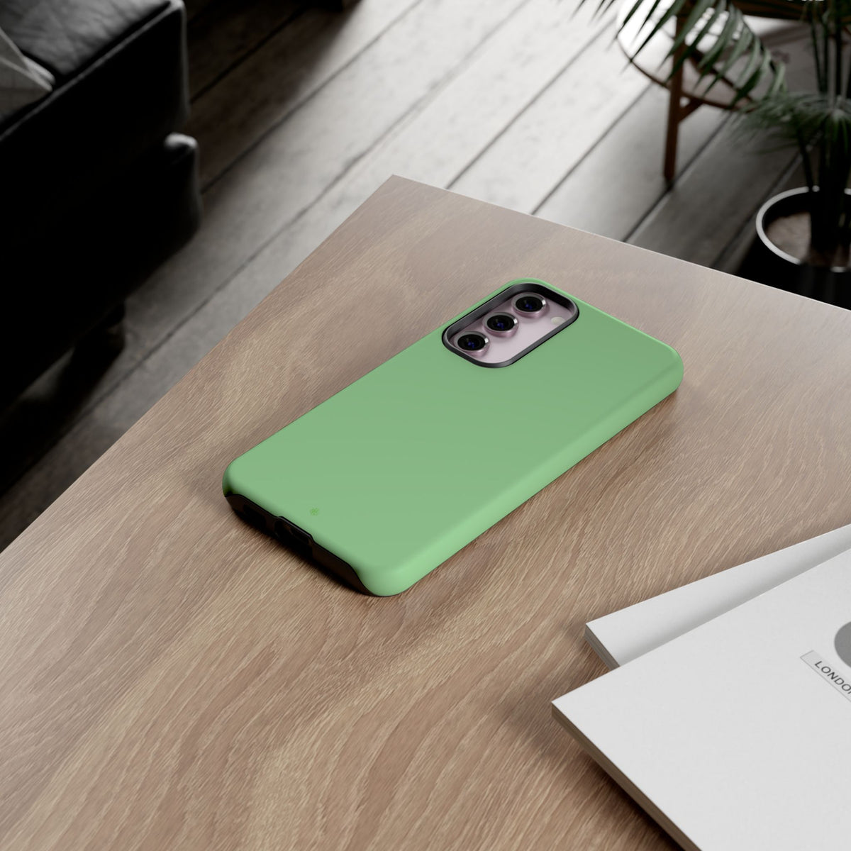 Mint Green Tough Phone Case for iPhone, Galaxy, or Google Pixel