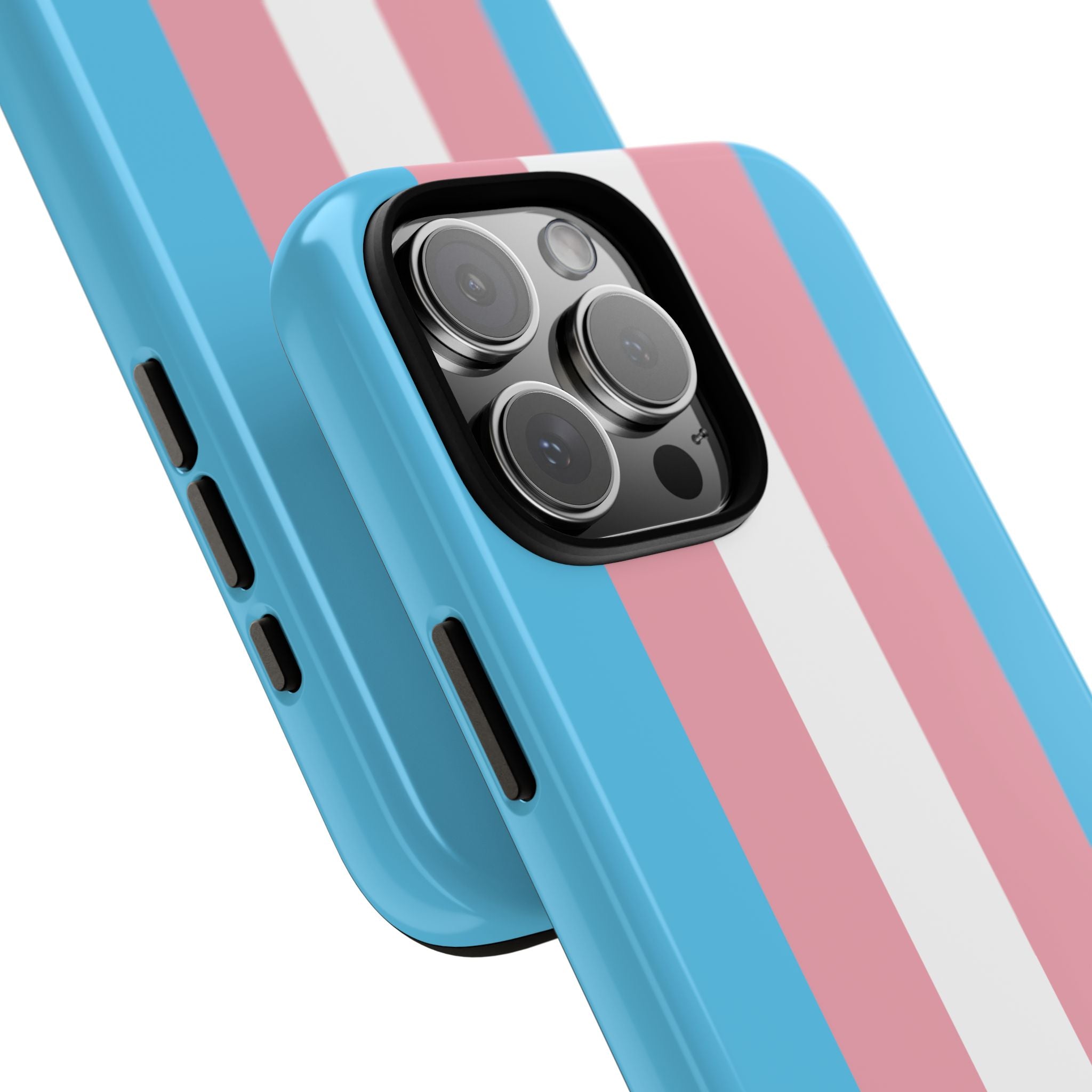 Trans Colors Tough Phone Case for iPhone, Galaxy, or Google Pixel