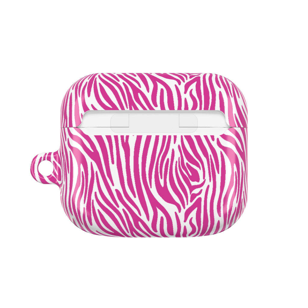 Pink Zebra AirPod Cases