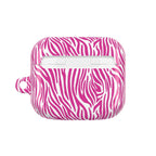 Pink Zebra AirPod Cases