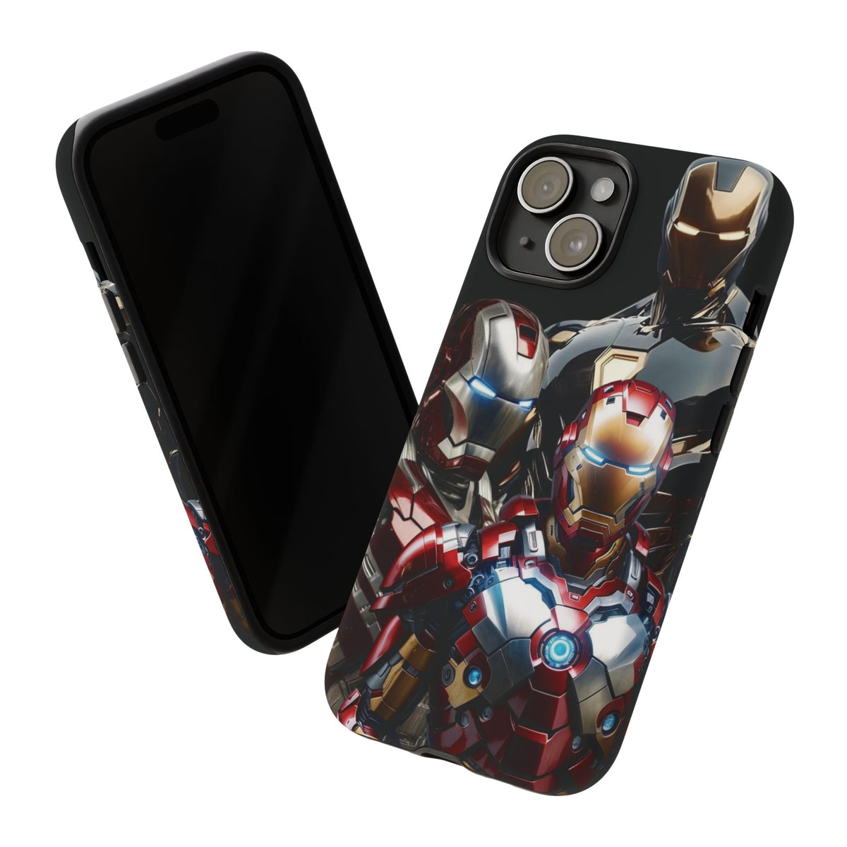Iron Man Tough Phone Case for iPhone, Galaxy, or Google Pixel
