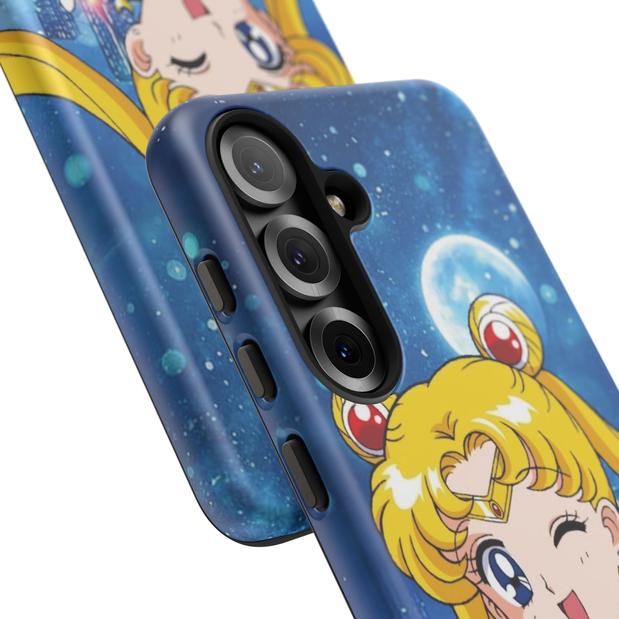 Blue S Moon Tough Case for iPhone, Galaxy, or Google Pixel