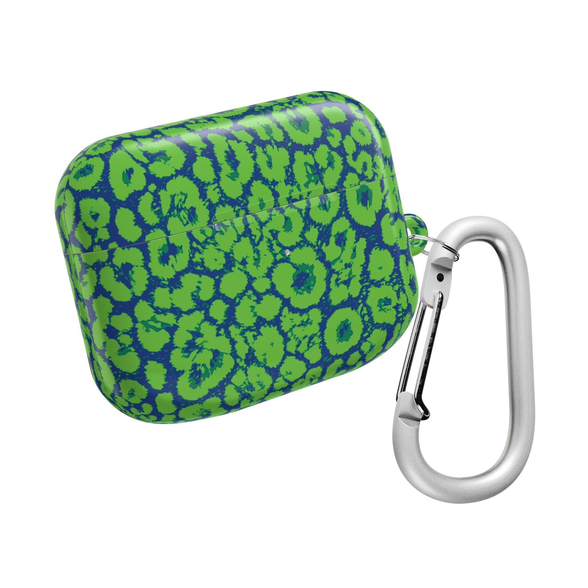 Blue and Green Leopard AirPod Cases
