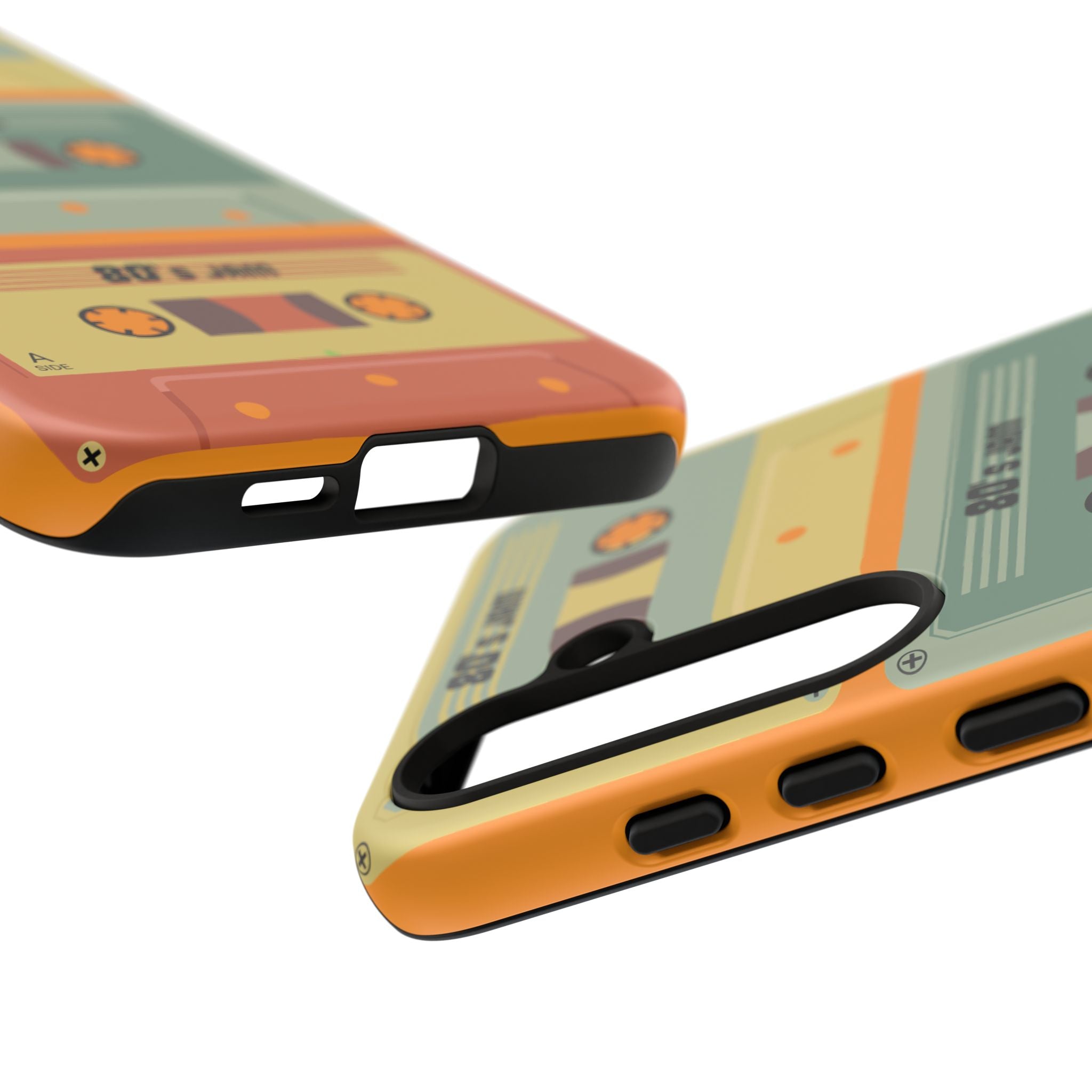 Retro 80's Jam RG Tough Phone Case for iPhone, Galaxy, or Google PIXEL
