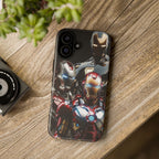 Iron Man Tough Phone Case for iPhone, Galaxy, or Google Pixel