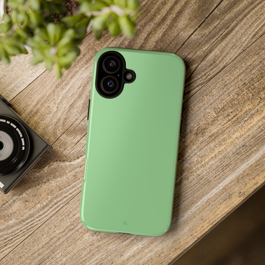 Mint Green Tough Phone Case for iPhone, Galaxy, or Google Pixel