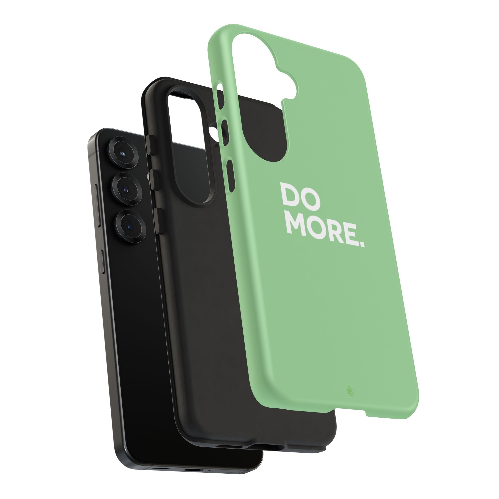 Do More Mint Green Tough Phone Case for iPhone, Galaxy,or Google Pixel