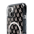 LOVE Magnetic iPhone 14, 15, 16 Series Clear Impact Cases