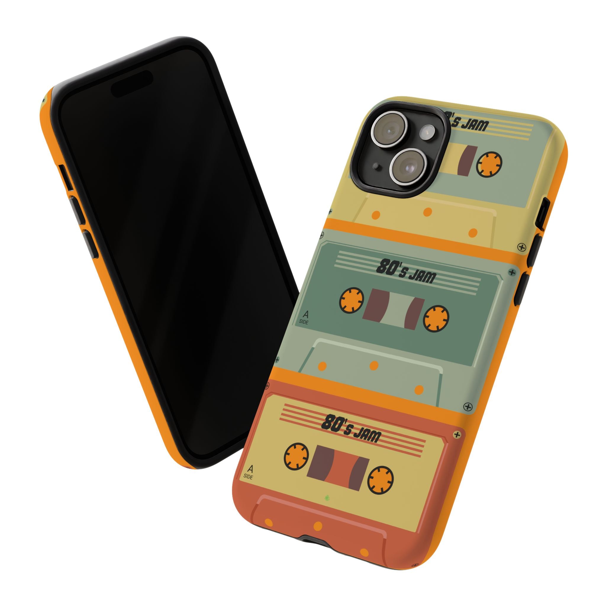 Retro 80's Jam RG Tough Phone Case for iPhone, Galaxy, or Google PIXEL