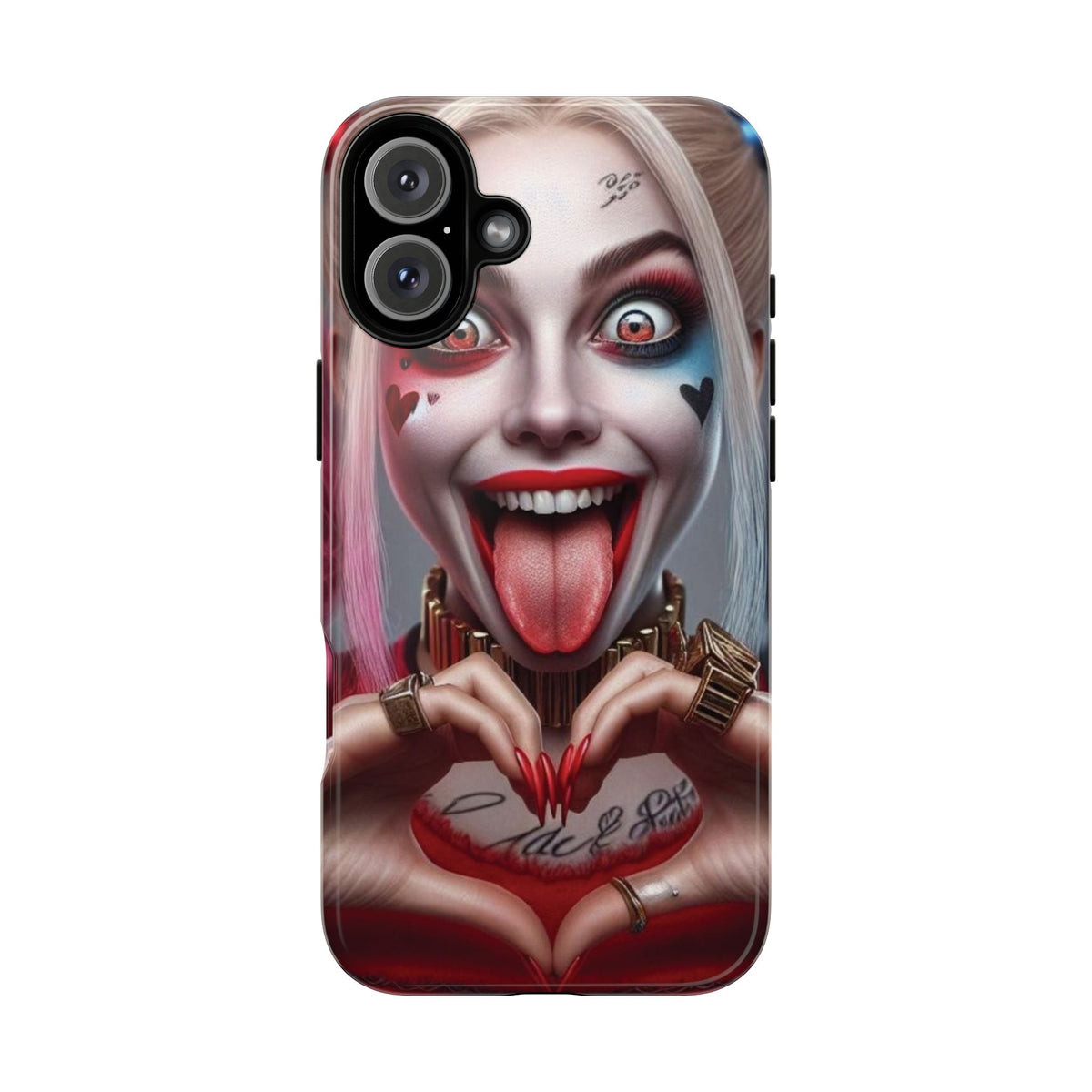 Harley Quinn Tough Phone Case for iPhone, Galaxy, or Google Pixel