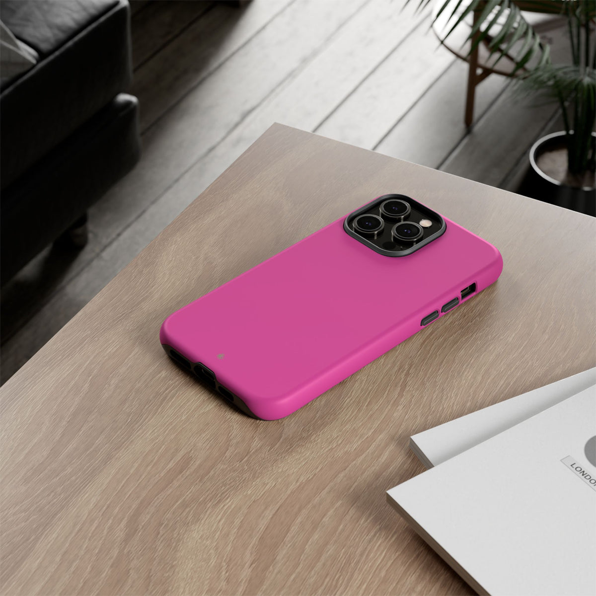 Neon Pink RG Tough Phone Case for iPhone, Galaxy, or Google Pixel