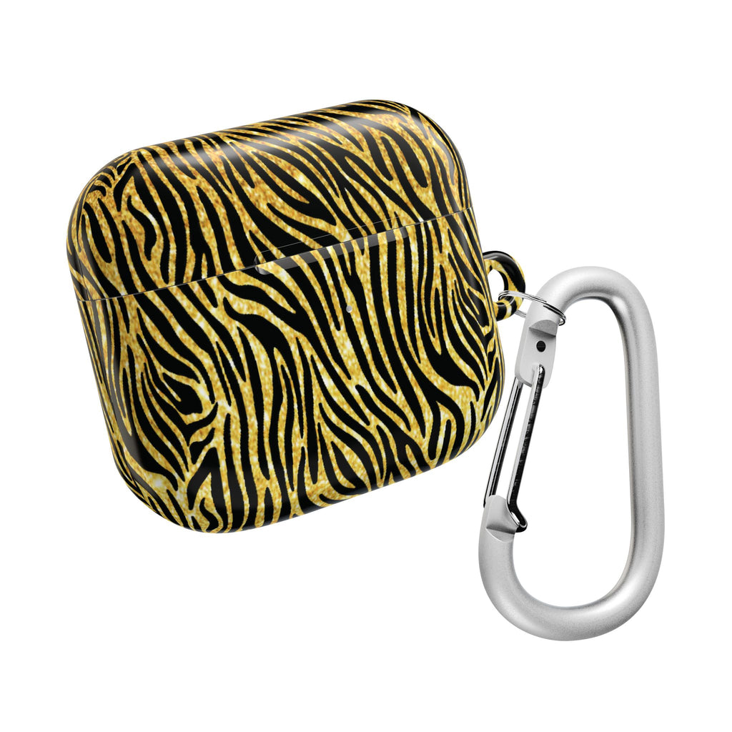 Gold Zebra AirPod Cases