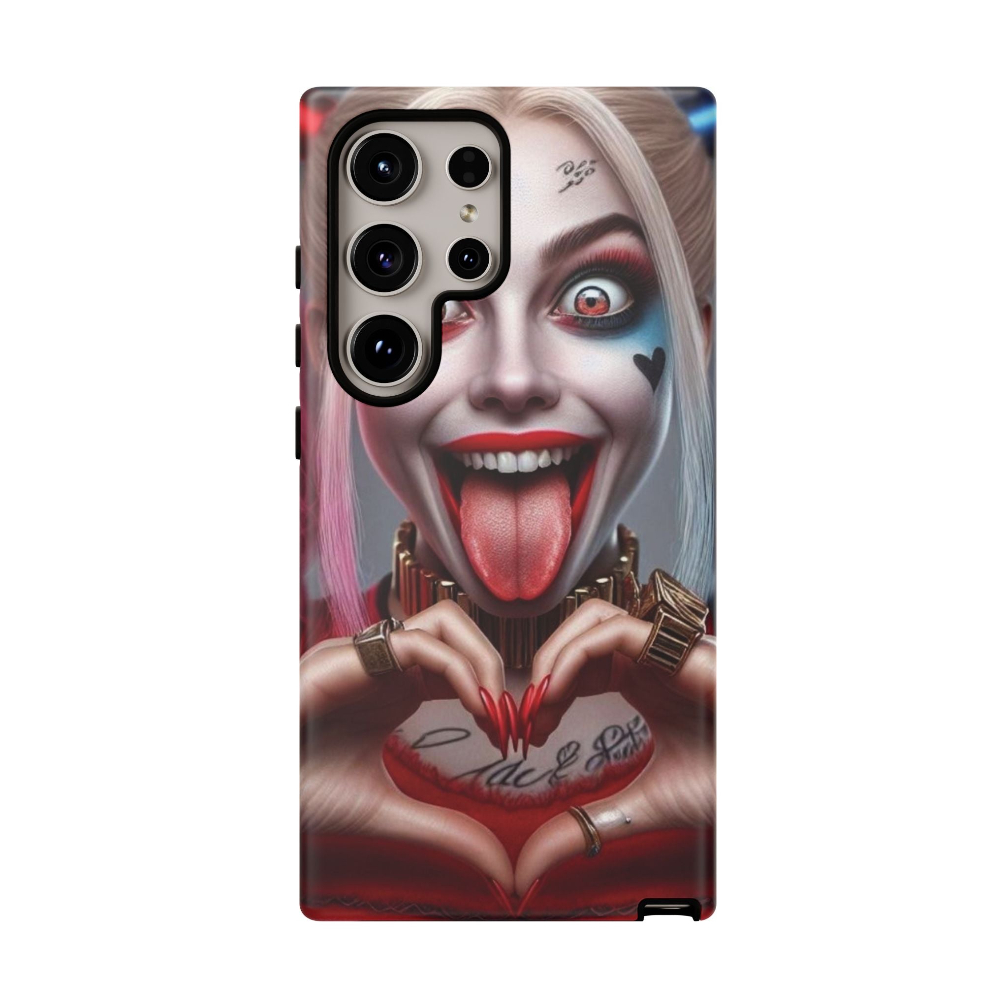 Harley Quinn Tough Phone Case for iPhone, Galaxy, or Google Pixel