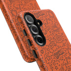 Wow Orange Tough Case for iPhone, Galaxy, or Google Pixel