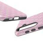 Pink 'LOVE' Pattern Tough Phone Case