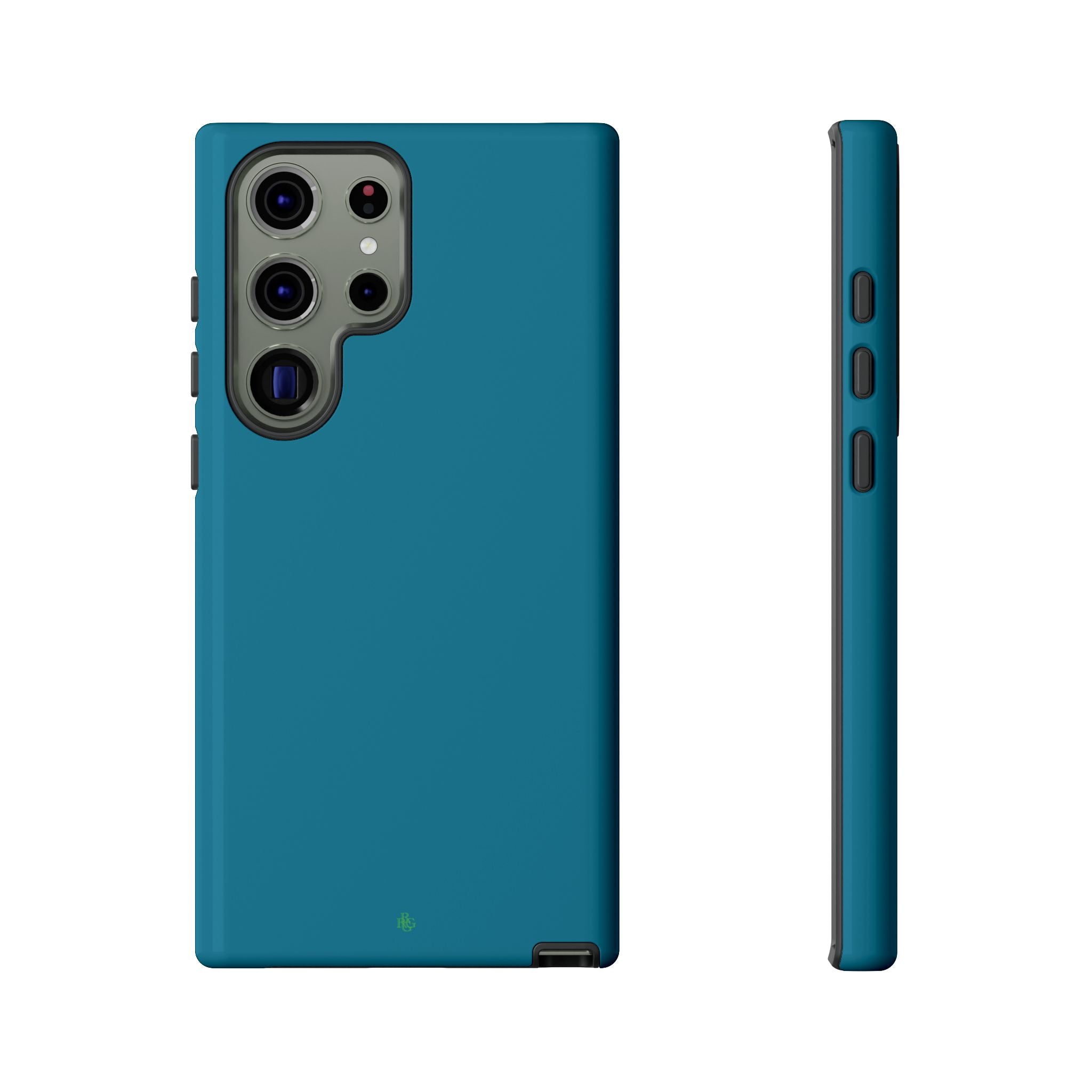 Teal Green RG Tough Phone Case for iPhone, Galaxy, or Google Pixel
