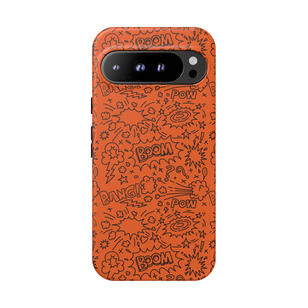 Wow Orange Tough Case for iPhone, Galaxy, or Google Pixel