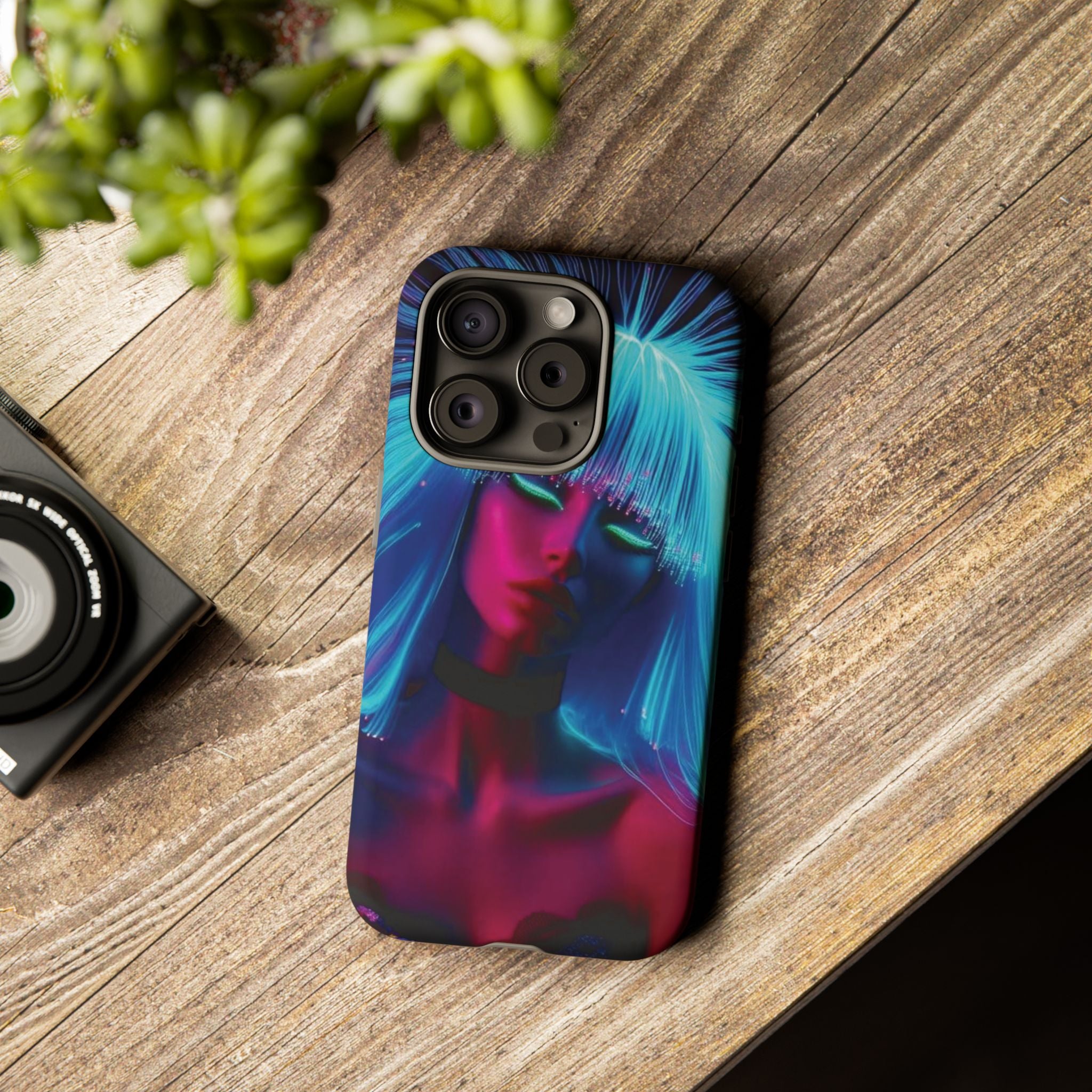 CyberPunk Tough Case for iPhone, Galaxy, or Google Pixel
