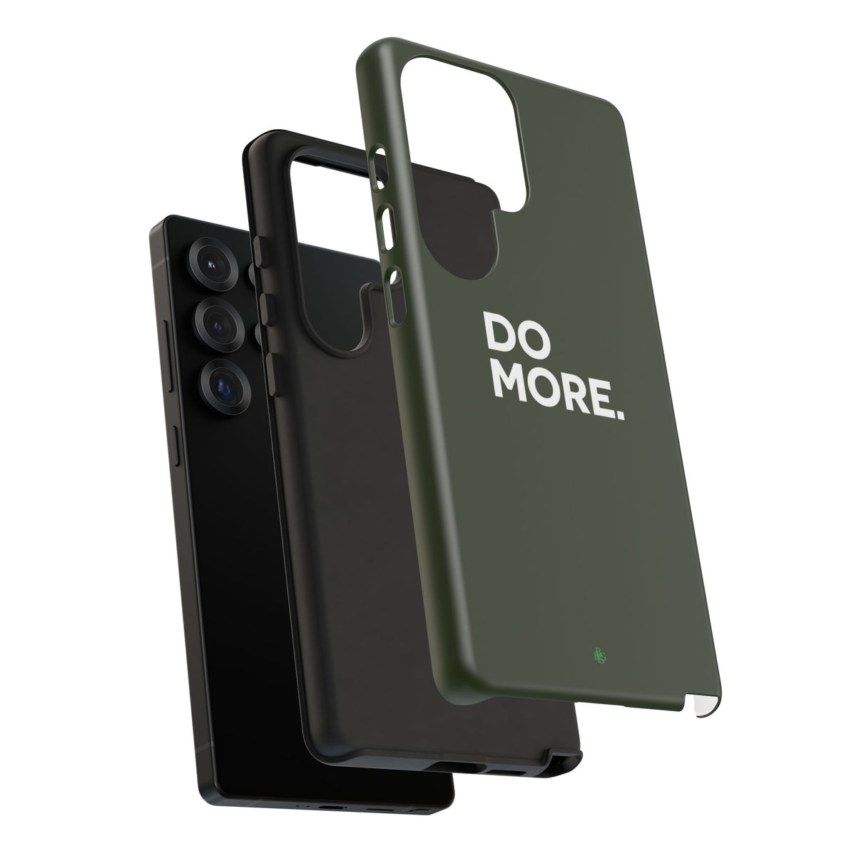 Olive Green Do More Tough Phone Case for iPhone, Galaxy, or Google Pixel