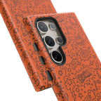 Wow Orange Tough Case for iPhone, Galaxy, or Google Pixel