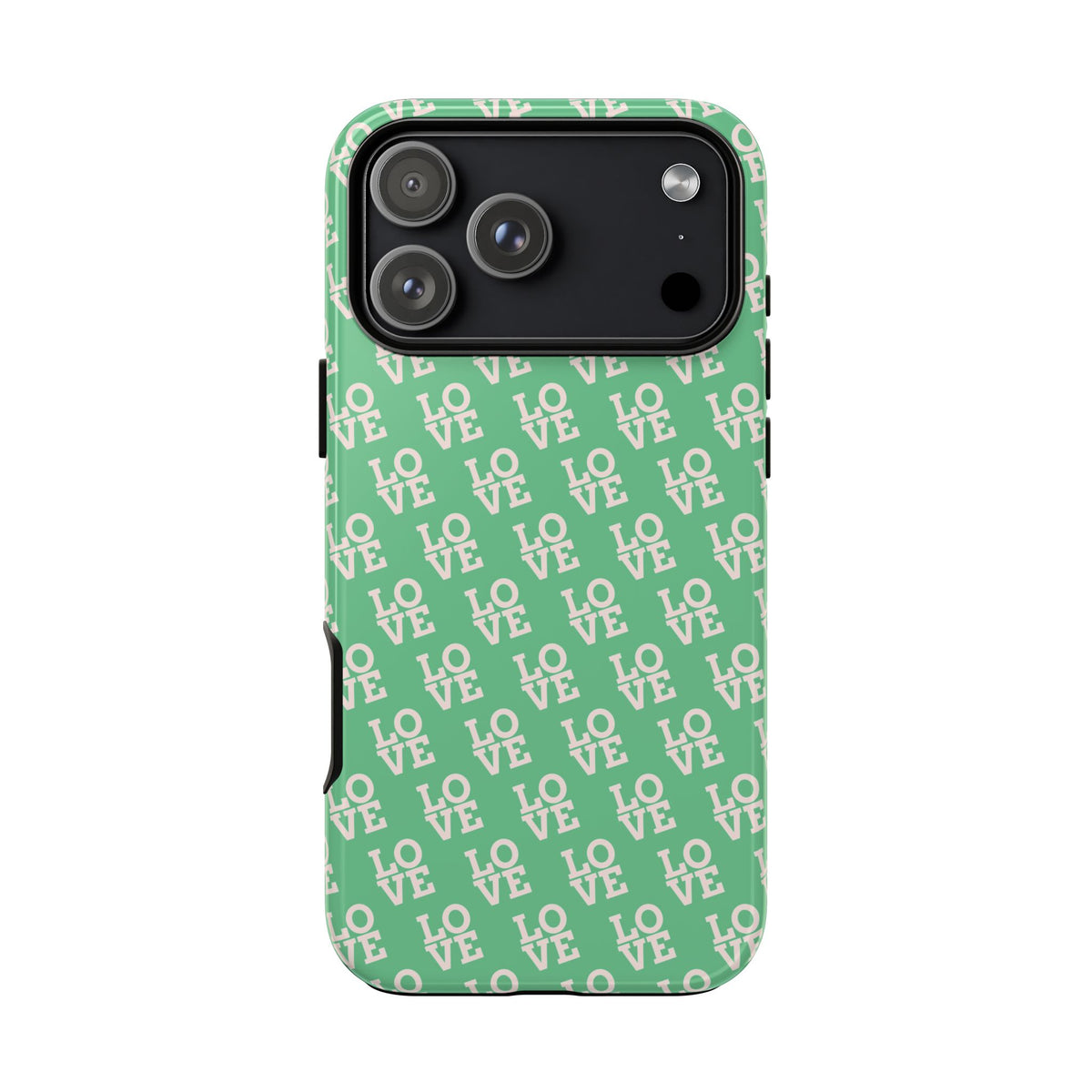 LOVE Aqua Tough Phone Case for iPhone, Galaxy, or Google Pixel