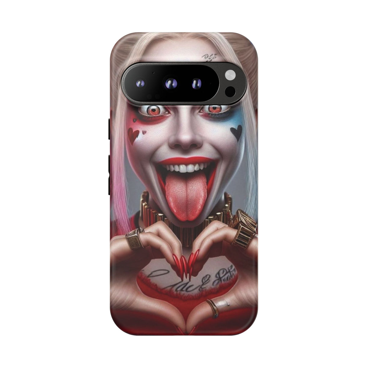 Harley Quinn Tough Phone Case for iPhone, Galaxy, or Google Pixel