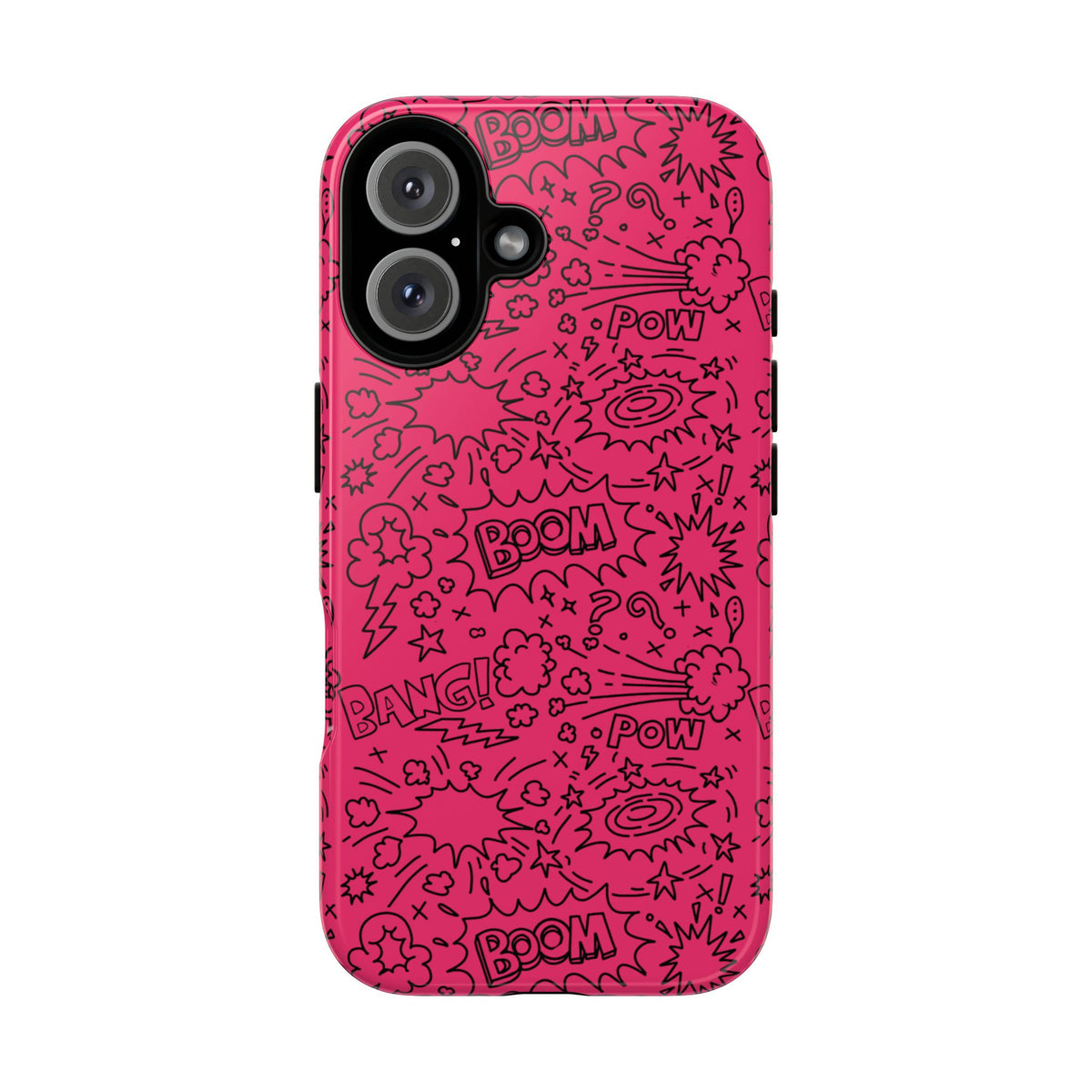 Boom Wow Tough Case for iPhone, Galaxy, or Google Pixel