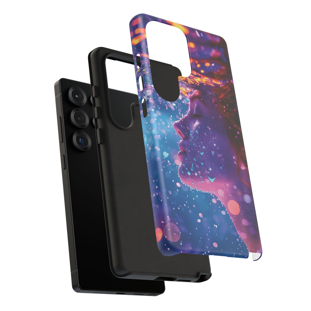 Meditating Underwater Tough Phone Case for iPhone, Galaxy, or Google Pixel