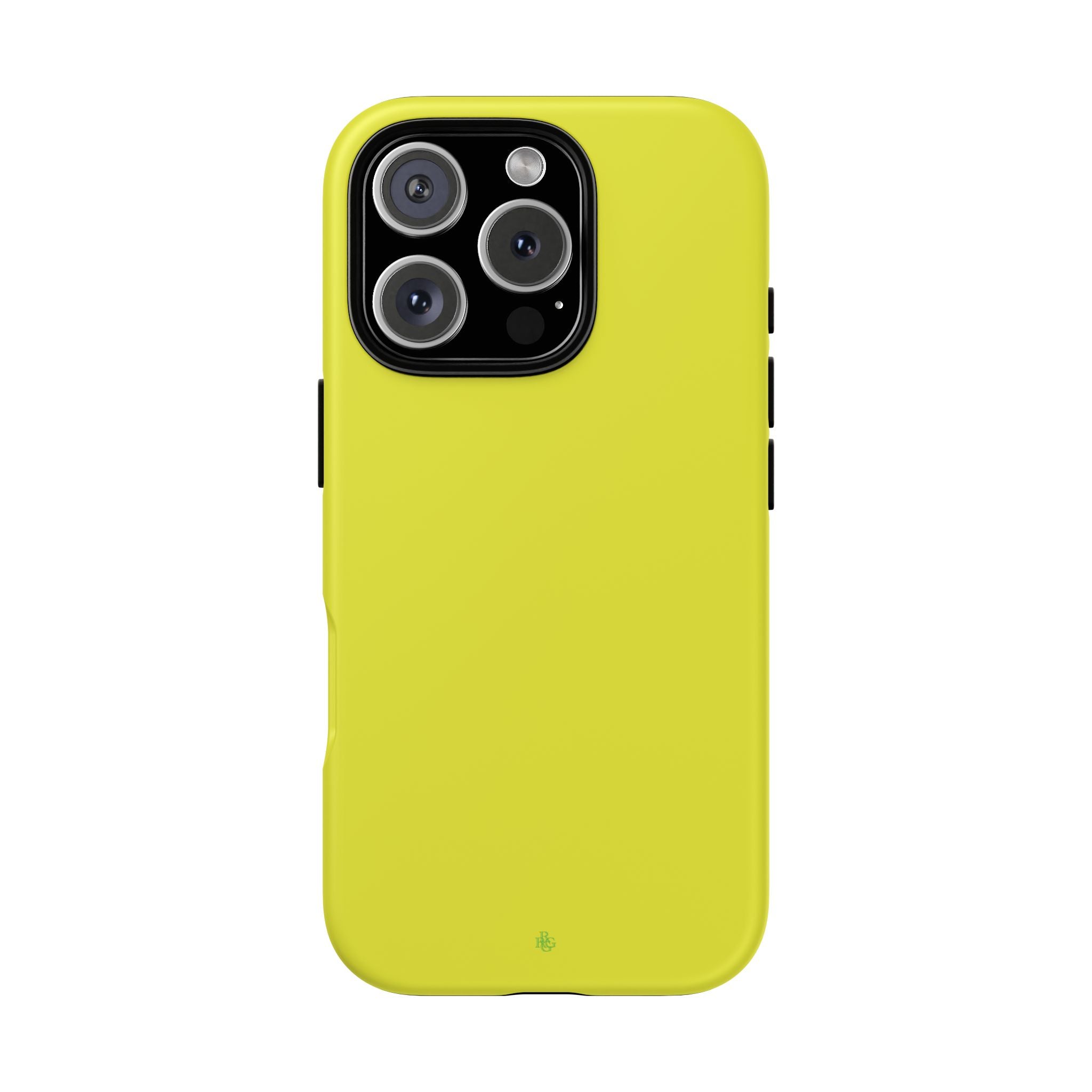Yellow RG Tough Phone Case for iPhone, Galaxy, or Google Pixel