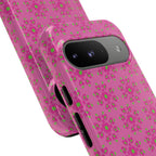 Floresta Heart Pink Tough Phone Case iPhone, Galaxy, or Google Pixel