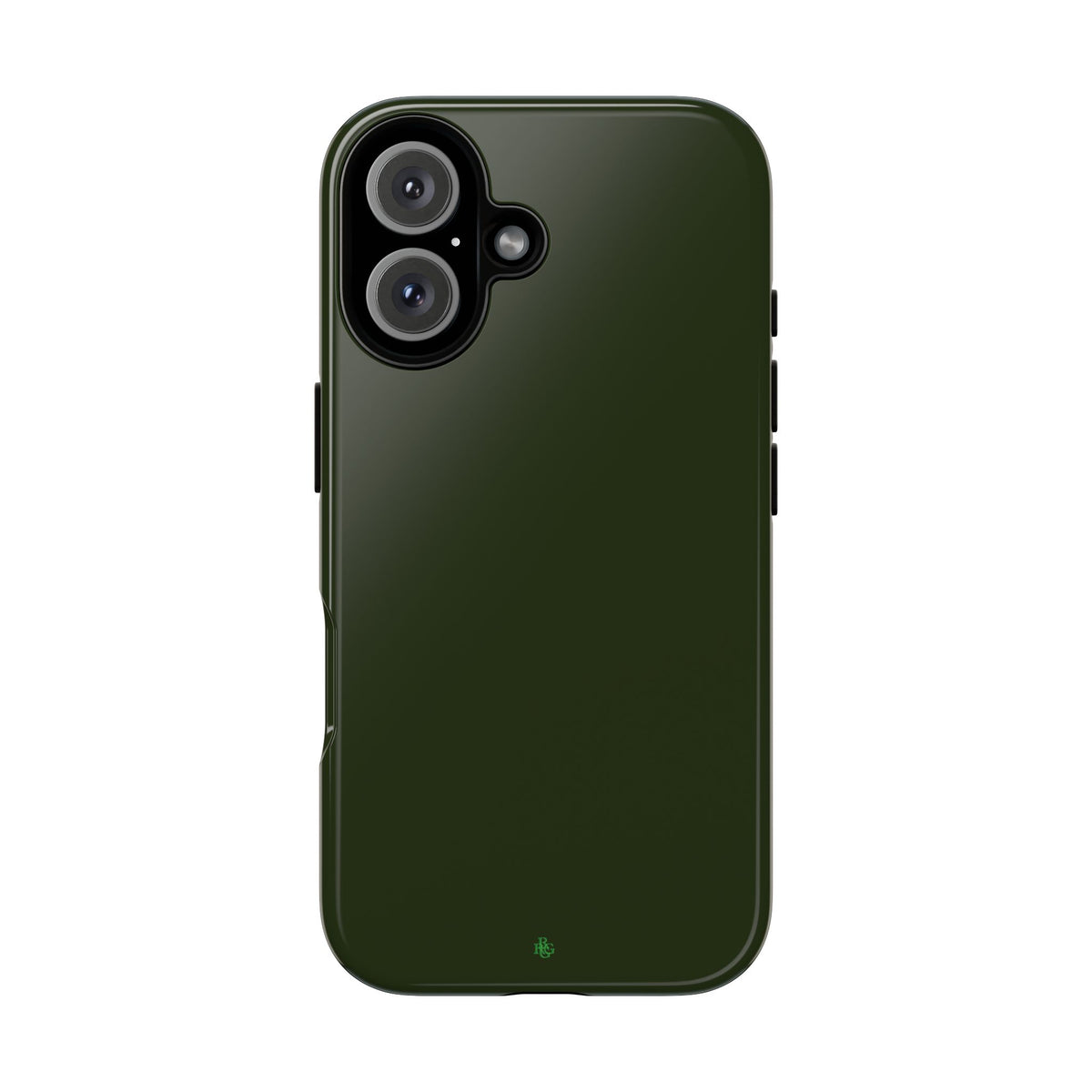 Olive Green Tough Phone Case for iPhone, Galaxy and Google Pixel
