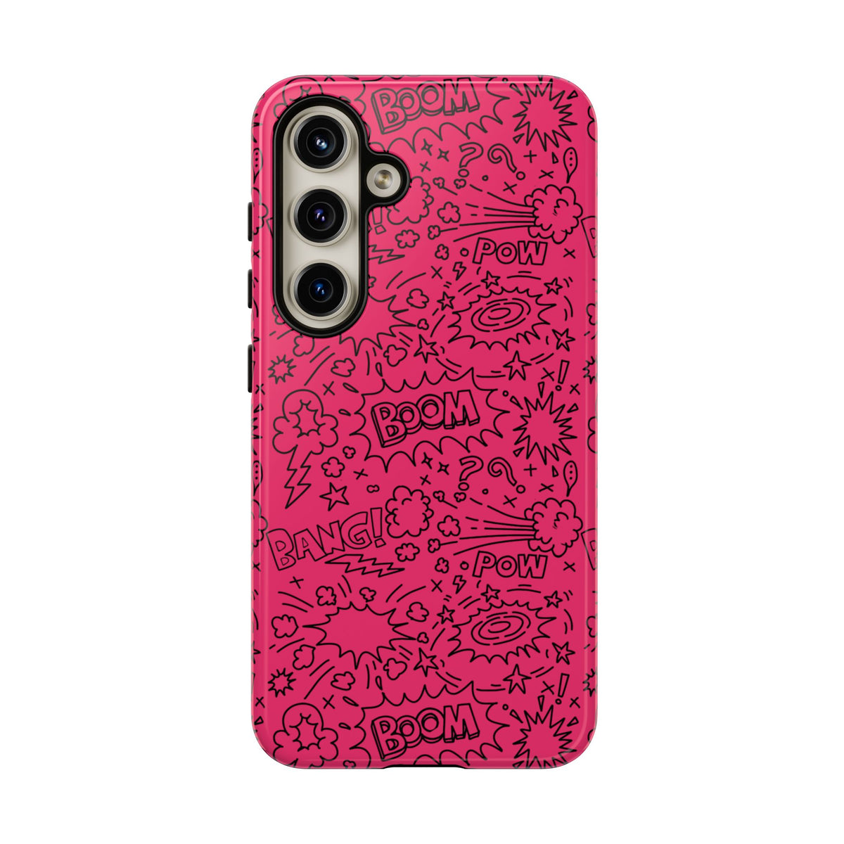 Boom Wow Tough Case for iPhone, Galaxy, or Google Pixel