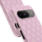 Pink 'LOVE' Pattern Tough Phone Case