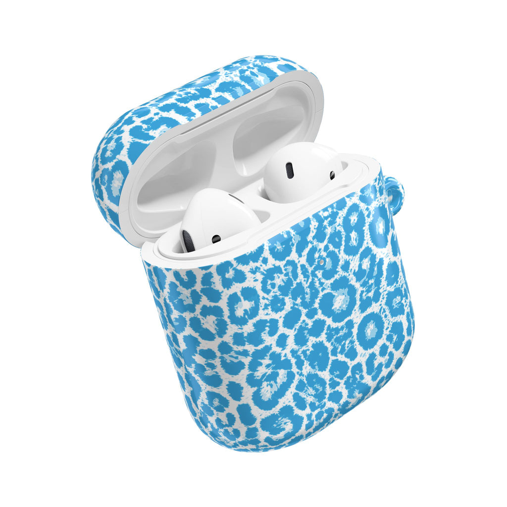 Blue Leopard AirPod Cases