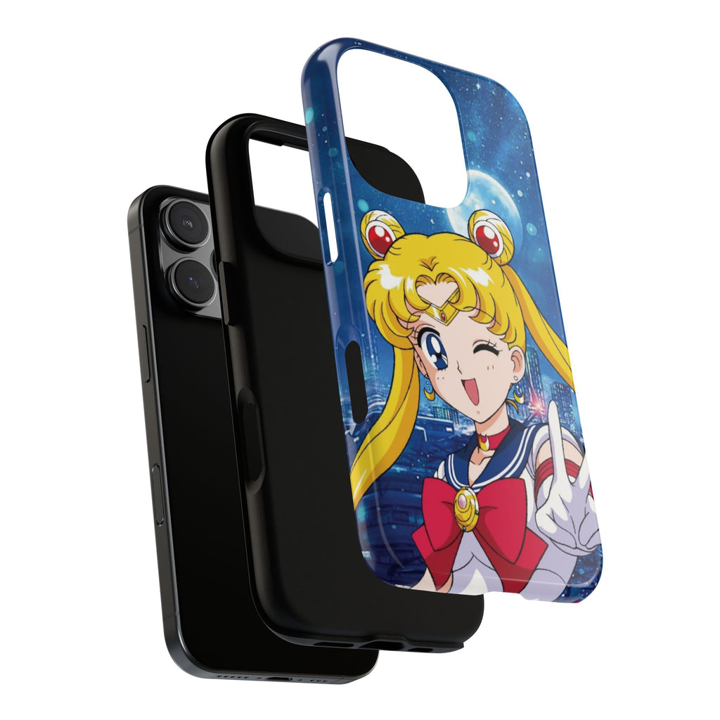 Blue S Moon Tough Case for iPhone, Galaxy, or Google Pixel