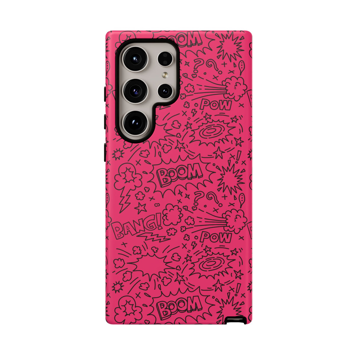 Boom Wow Tough Case for iPhone, Galaxy, or Google Pixel
