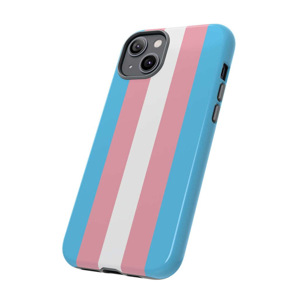 Trans Colors Tough Phone Case for iPhone, Galaxy, or Google Pixel